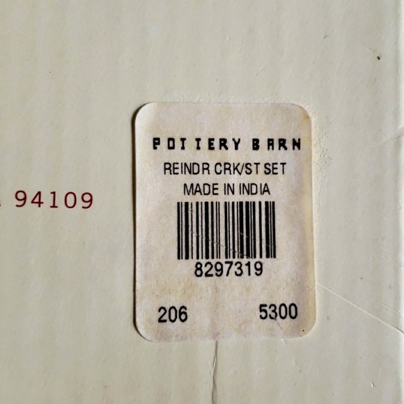 Pottery Barn Reindeer Corkscrew and Stopper New - Picture 14 of 16